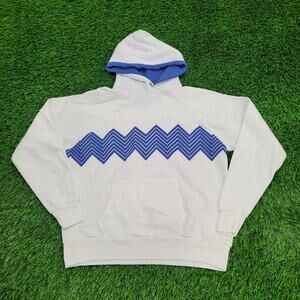 Vintage 80s Abstract Hoodie Womens Large 20x20 Boxy